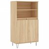 vidaXL skab 60x36x110 cm konstrueret tr&aelig; Sonoma-eg