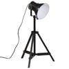 vidaXL gulvlampe 35x35x65/95 cm 25 W E27 sort