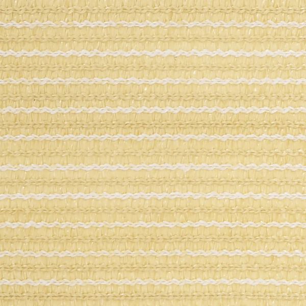 vidaXL altanafsk&aelig;rmning 90x300 cm HDPE beige