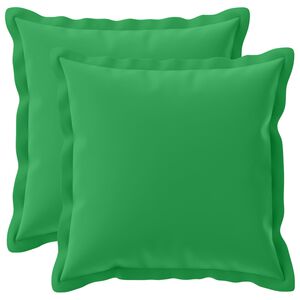 vidaXL Pudebetr&aelig;k 2 stk. HOUTEN Gr&oslash;n 30 x 30 cm Polyester