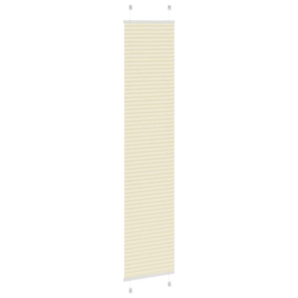 vidaXL Pliss&eacute;gardin fl&oslash;de 45x200 cm Stofbredde 44,4 cm Polyester