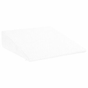 vidaXL Vinkelpude 69 x 64 x 19 cm Medium Memory Skum Hvid