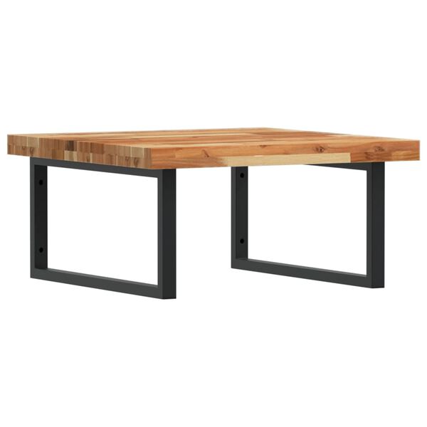 vidaXL v&aelig;gh&aelig;ngt badev&aelig;relseshylde st&aring;l og massivt akacietr&aelig;