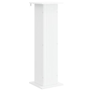 vidaXL Planteholder Hvid 30,5 x 30 x 100,5 cm Konstrueret tr&aelig;