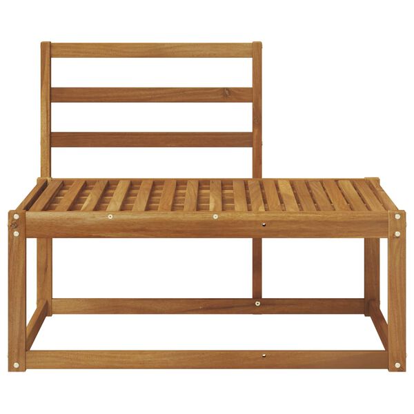 vidaXL Udend&oslash;rs Modulsofa Naturfarvet 91 x 63 x 73 cm