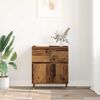 vidaXL Sideboard Gammelt tr&aelig; 60 x 35 x 70 cm Ingeni&oslash;rt tr&aelig; og jern