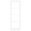 vidaXL Indvendig D&oslash;r ORKDAL Hvid grundet 73,5 x 211 cm
