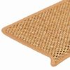 vidaXL selvkl&aelig;bende trappem&aring;tter 15 stk. 65x21x4 cm sisal-look sisal