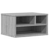 vidaXL printerstativ 40x32x22,5 cm konstrueret tr&aelig; gr&aring; sonoma-eg