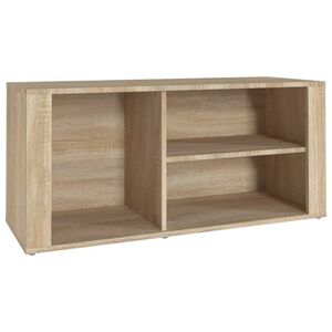 vidaXL skoreol 100x35x45 cm konstrueret tr&aelig; sonoma-eg