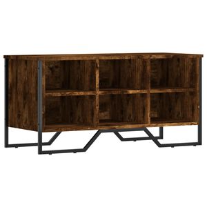 vidaXL skoreol 90x38x45,5 cm konstrueret tr&aelig; r&oslash;get egetr&aelig;sfarve