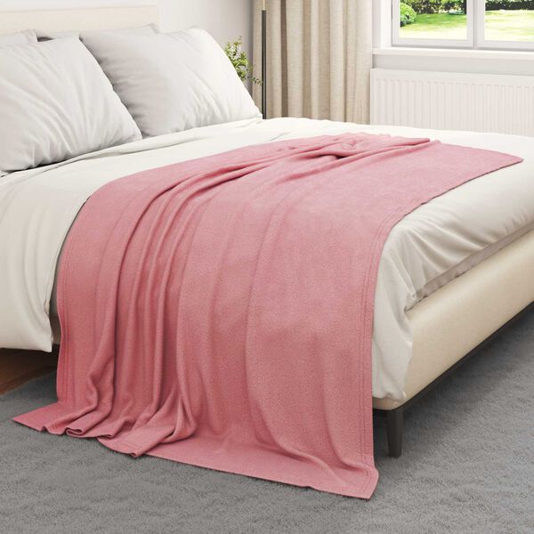 vidaXL Kastet&aelig;pper 6 pcs Lyser&oslash;d 200 x 150 cm Fleece