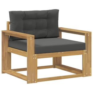 vidaXL Udend&oslash;rs Mellem Sofa Polyester Hvid