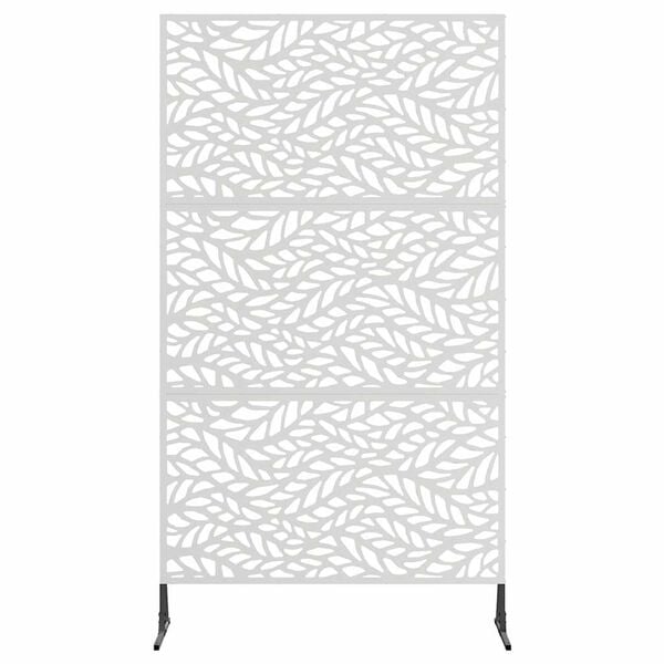 vidaXL Privatlivssk&aelig;rm Gr&aring; 100 x 50 x 180 cm St&aring;l