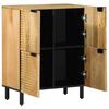 vidaXL sk&aelig;nk 60x33x75 cm massivt mangotr&aelig; brun
