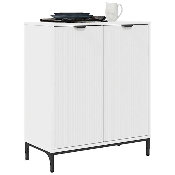 vidaXL Sideboard Hvid 69,5 x 33 x 82 cm Konstrueret træ