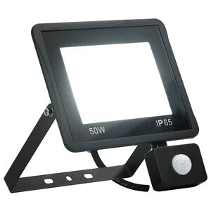 vidaXL LED-projekt&oslash;r med sensor 50 W kold hvid