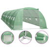 vidaXL drivhus 32 m&sup2; 8x4x2 m