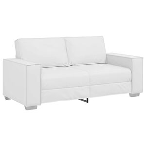 vidaXL Sofa Hvid 180 x 80 x 84 cm Stof
