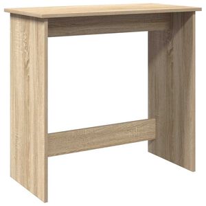 vidaXL skrivebord 80x40x75 cm konstrueret træ sonoma-eg