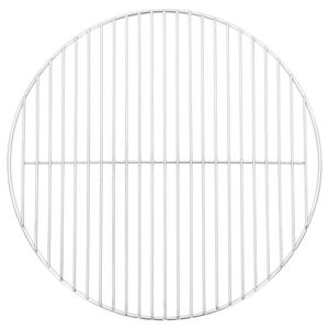 vidaXL grillrist &Oslash;44,5 cm rund 304 rustfrit st&aring;l