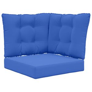 vidaXL Udend&oslash;rs Sofa Pude Polyester Kongelig bl&aring; 50,5 x 50,5 cm