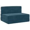 vidaXL Samlebar Sofa Seng Bl&aring; 100 x 80 x 60 cm Stof