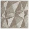 vidaXL V&aelig;gpaneler 12 pcs Diamond Beton 50 x 50 cm XPS Skum