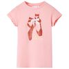vidaXL T-shirt til b&oslash;rn str. 116 lyser&oslash;d