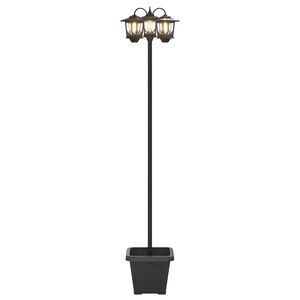 vidaXL Udesolarlampe with LED Bulb Sort