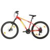 vidaXL mountainbike 21 gear 27,5 tommer hjul 38 cm r&oslash;d