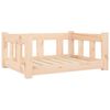 vidaXL hundeseng 65,5x50,5x28 cm massivt fyrretr&aelig;