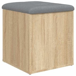 vidaXL opbevaringsb&aelig;nk Sonoma eg 42x42x45 cm konstrueret tr&aelig;