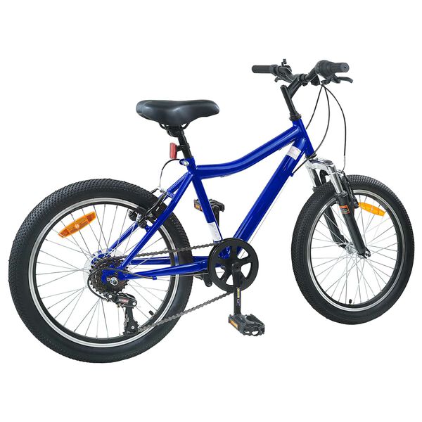 vidaXL B&oslash;rnecykel 20 tommer 6-Speed til b&oslash;rn i alderen 6-11 &aring;r