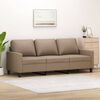 vidaXL 3-personers sofa 180 cm kunstlæder cappuccino