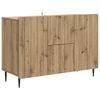 vidaXL Sideboard Artisan-eg 89 x 34,5 x 62 cm Konstrueret tr&aelig;