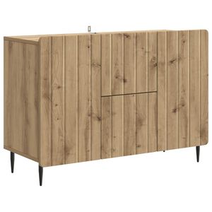 vidaXL Sideboard Artisan-eg 89 x 34,5 x 62 cm Konstrueret tr&aelig;