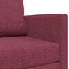 vidaXL Sovesofa 110cm Vinr&oslash;d Stof