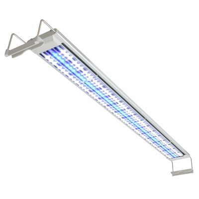 vidaXL LED-akvarielampe 120-130 cm IP67 aluminium