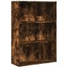 vidaXL bogreol 80x30x114 cm konstrueret tr&aelig; r&oslash;get egetr&aelig;sfarve