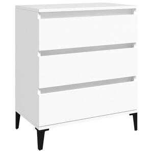 vidaXL sk&aelig;nk 60x35x70 cm konstrueret tr&aelig; hvid