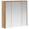 vidaXL Badev&aelig;relsesspejlskab Artisan eg 63,5 x 16 x 62,5 cm