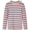 vidaXL Lang&aelig;rmet T-shirt til b&oslash;rn str. 128 lyser&oslash;d