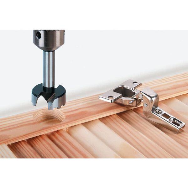 wolfcraft forstner bors&aelig;t 2 dele sort