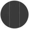 vidaXL Pool Bundark Sort &Oslash; 366 cm Non-woven stof