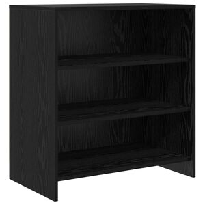 vidaXL Sideboard Sort 70 x 41 x 75 cm Konstrueret tr&aelig;