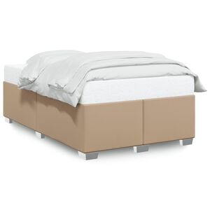 vidaXL sengeramme uden madras 120x190 cm cappuccino farvet