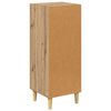 vidaXL Sideboard Artisan Egetr&aelig; 34,5 x 34 x 90 cm Konstrueret tr&aelig;