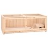 vidaXL hamsterbur 104x52x38 cm massivt fyrretr&aelig;