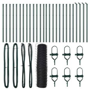 vidaXL Hegnsp&aelig;l Gr&aring;